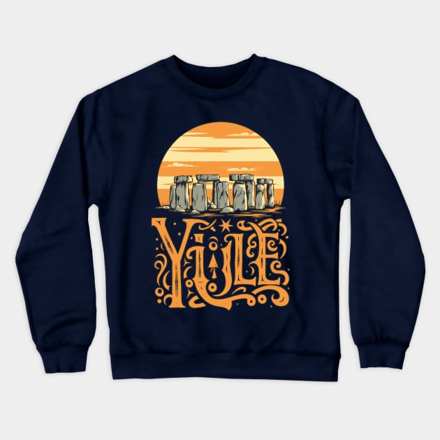 Yule New Season of Light – December Crewneck Sweatshirt by irfankokabi